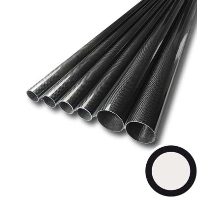 Tubo fibra di carbonio ø11/9  1000 mm