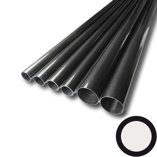 Tubo fibra di carbonio ø11/9  1000 mm