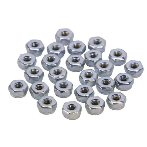 Dadi autobloccanti 6-32 (confezione da 25pz)