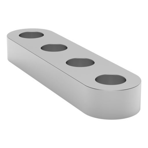 Serie 1102 Beam superficie Piatta (4 fori- lunghezza 32mm) - 2 pezzi