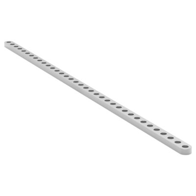 Serie 1102 Beam superficie Piatta (35 fori- lunghezza 280mm) - 2 pezzi
