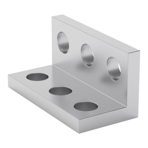Serie 1103 L-Beam (3 fori- lunghezza 24mm) - 2 pezzi
