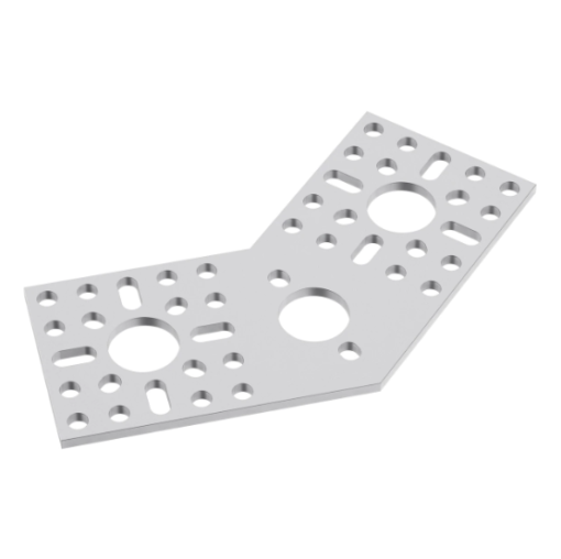 Staffa piatta serie 1108 (2-3)