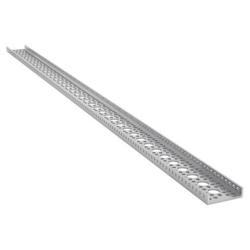 Canale U a basso profilo serie 1121 (37 fori- lunghezza 912mm)
