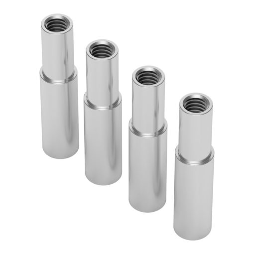 1503 Serie M4 x 0-7 mm Standby spalla (5-6 mm OD- lunghezza 10-16-5 mm) - 4 pezzi