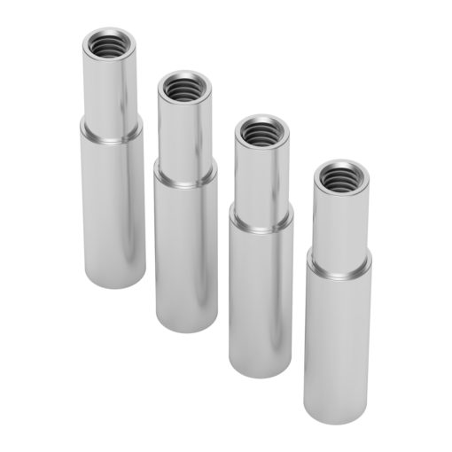 1503 Serie M4 x 0-7 mm Standby spalla (5-6mm OD- lunghezza 10-19mm) - 4 pezzi