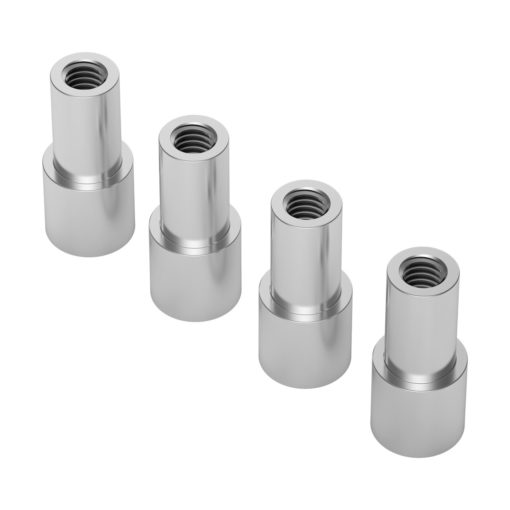 1503 Serie M4 x 0-7 mm Standby spalla (6-8 mm OD- lunghezza 10-8mm) - 4 pezzi