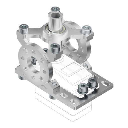 ServoBlock  (dimensioni standard- 25 denti spline- 10 mm OD albero)