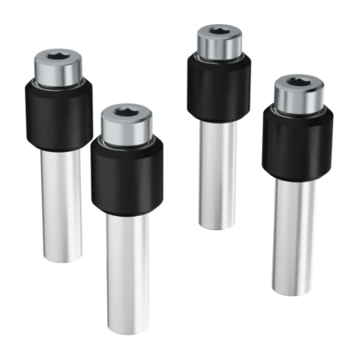 Kit distanziatore per ruota a V (altezza centrale 24 mm)