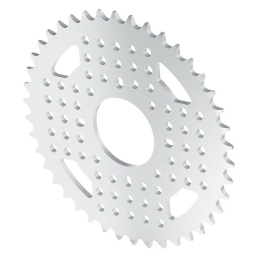 3310 Serie 8 mm Pignone passo mozzo in alluminio (32 mm Foro- 42 Denti)