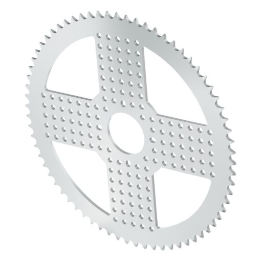 3310 Serie 8 mm Pignone passo mozzo in alluminio (32 mm Foro- 70 Denti)
