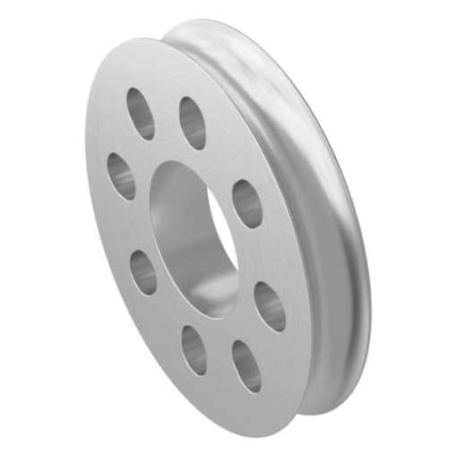 Puleggia a cinghia tonda con montaggio su mozzo serie 3400 (foro 14mm- 32mm PD)