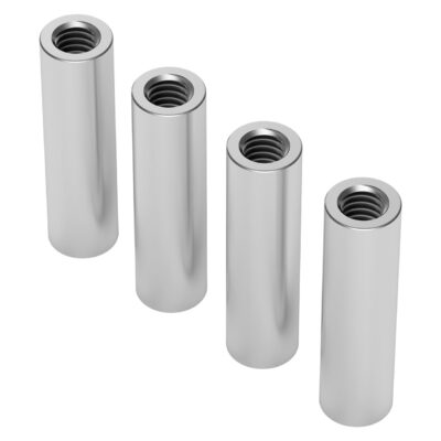 Distanziale M4 x 0,7 mm serie 1501 (diametro esterno 6 mm lunghezza 22 mm) - Confezione da 4