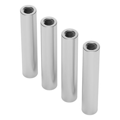 Distanziale M4 x 0,7 mm serie 1501 (diametro esterno 6 mm lunghezza 32 mm) - Confezione da 4