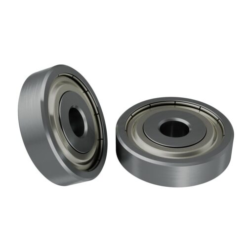 1600 Series Non-Flanged Ball Bearing (4mm ID x 16mm OD  4mm Thickness) - 2 Pack