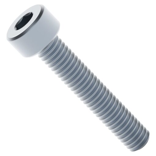 Vite a esagono incassato in acciaio zincato serie 2800 (M4 x 0,7 mm, lunghezza 22 mm) - Confezione da 25 pezzi