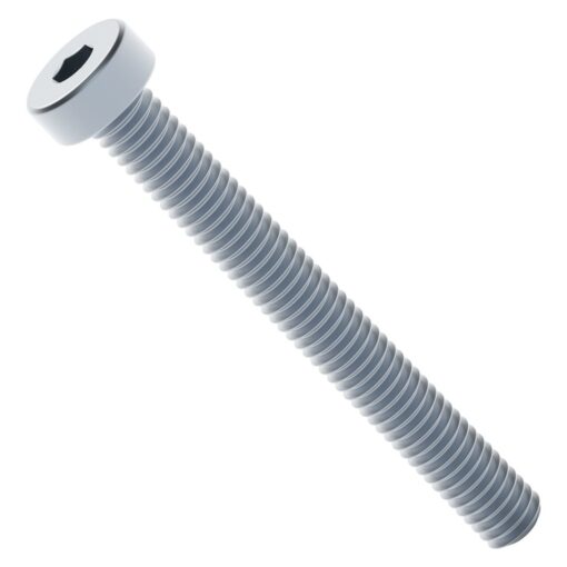 Vite a testa cilindrica con incasso a basso profilo in acciaio zincato serie 2804 (M4 x 0,7 mm, lunghezza 35 mm) - Confezione da 25 pezzi