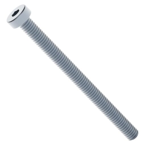 Vite a testa cilindrica con incasso a basso profilo in acciaio zincato serie 2804 (M4 x 0,7 mm, lunghezza 50 mm) - Confezione da 25 pezzi