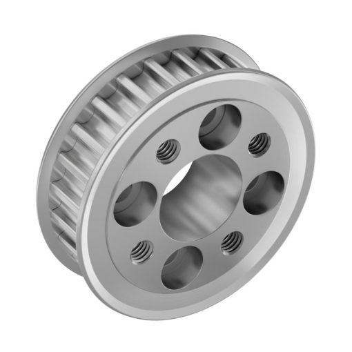 Puleggia della cinghia dentata per montaggio su mozzo in alluminio con passo HTD serie 511 3411 (alesaggio 14mm- 24 denti)