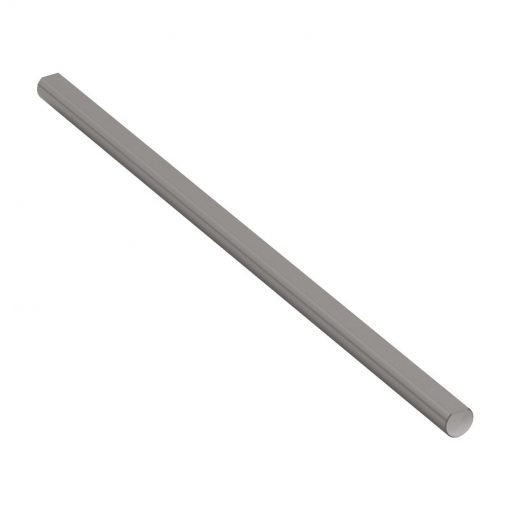 Albero a D da 0,250 (1/4) x 5,00 in acciaio inossidabile