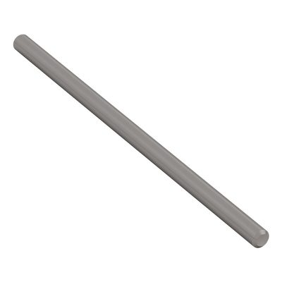 Albero di precisione in acciaio inossidabile da 0,125 (1/8) x 3,00