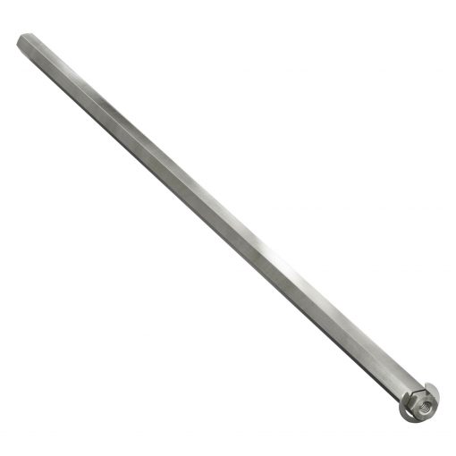 Albero REX in acciaio inossidabile serie 2106 (diametro 8 mm, lunghezza 264 mm)