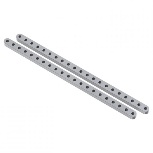 Asta forata (21 fori, lunghezza 7.70") – Confezione da 2