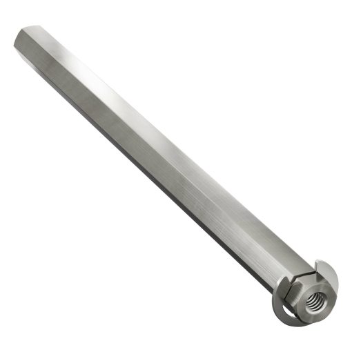 Albero REX serie 2106 in acciaio inossidabile (diametro 8 mm, lunghezza 120 mm)