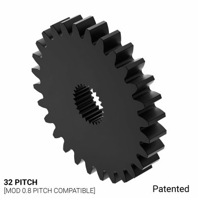 Ingranaggio servo 32P, 28 denti, 25T 3F Spline (acetile)