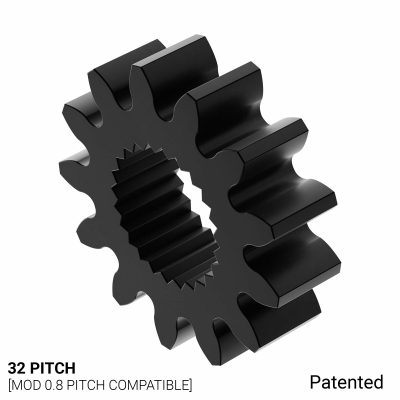 Ingranaggio servo 32P, 13 denti, 24T C1 Spline (acetile)