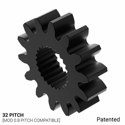 Ingranaggio servo 32P, 14 denti, 24T C1 Spline (acetile)