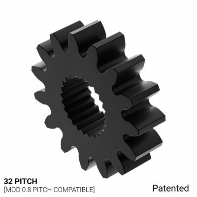 Ingranaggio servo 32P, 15 denti, 24T C1 Spline (acetile)