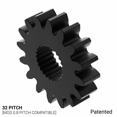 Ingranaggio servo 32P, 16 denti, 24T C1 Spline (acetile)