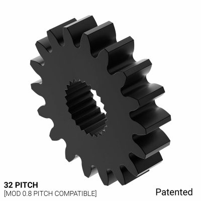 Ingranaggio servo 32P, 18 denti, 24T C1 Spline (acetile)