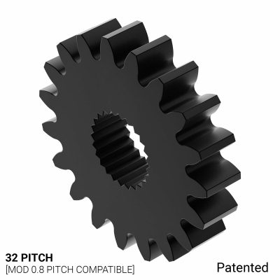 Ingranaggio servo 32P, 19 denti, 24T C1 Spline (acetile)