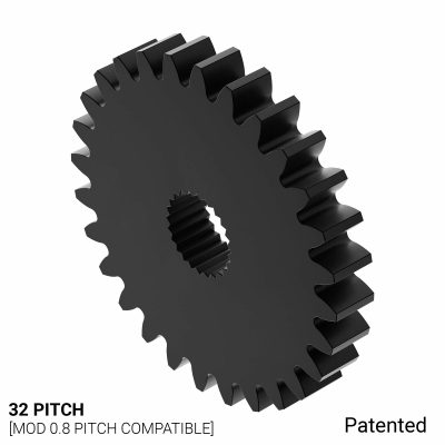 Ingranaggio servo 32P, 28 denti, 24T C1 Spline (acetile)