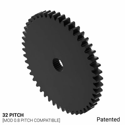 Ingranaggio servo 32P, 48 denti, 24T C1 Spline (acetile)